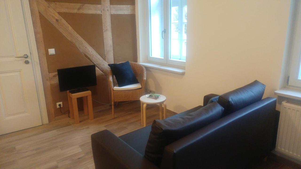 Mirabellenhof - Kleine Ferienwohnung Mit Altstadtblick Biesenthal エクステリア 写真