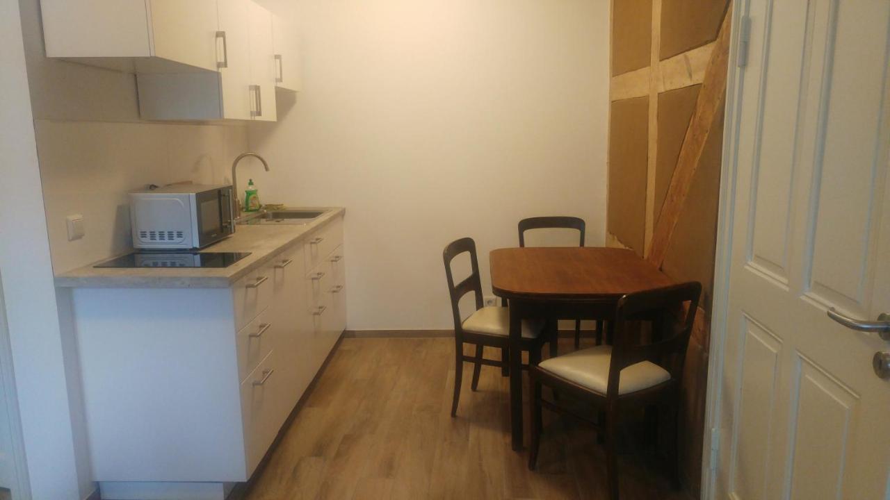 Mirabellenhof - Kleine Ferienwohnung Mit Altstadtblick Biesenthal エクステリア 写真